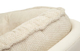 Poltrona Relax Girevole Crema In Stile Retrò - Ferretti
