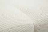 Poltrona Girevole Bianca In Stile Retrò 86X77X92cm - Ferretti