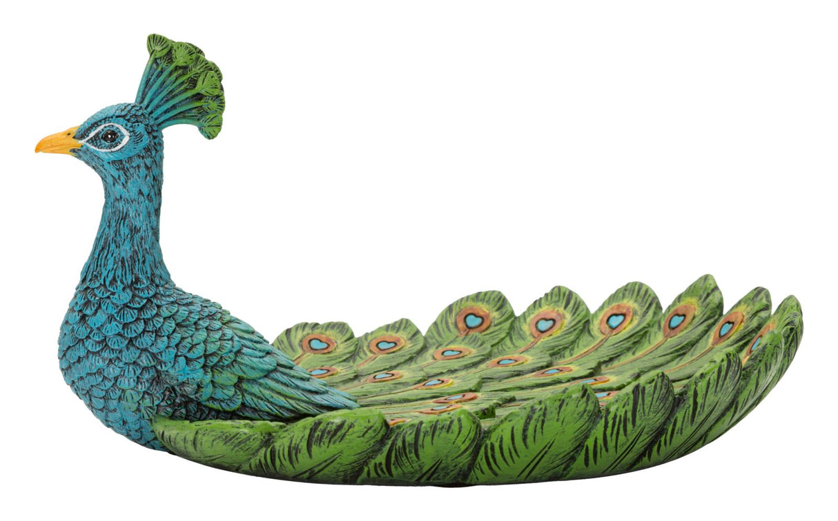 Svuotatasche Decorativo Eclettico A Forma Di Pavone - Ferretti