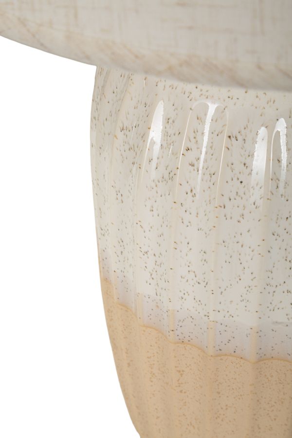 Lampada Da Tavolo Japandi Ø 32,5X53cm - Ferretti
