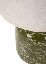 Lampada Da Tavolo Verde Stile Contemporaneo Ø 27X47,5cm - Ferretti