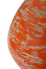 Lampada Da Tavolo Arancione Stile Contemporaneo 30X49cm - Ferretti