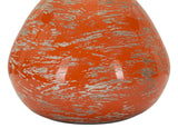 Lampada Da Tavolo Arancione Stile Contemporaneo 30X49cm - Ferretti