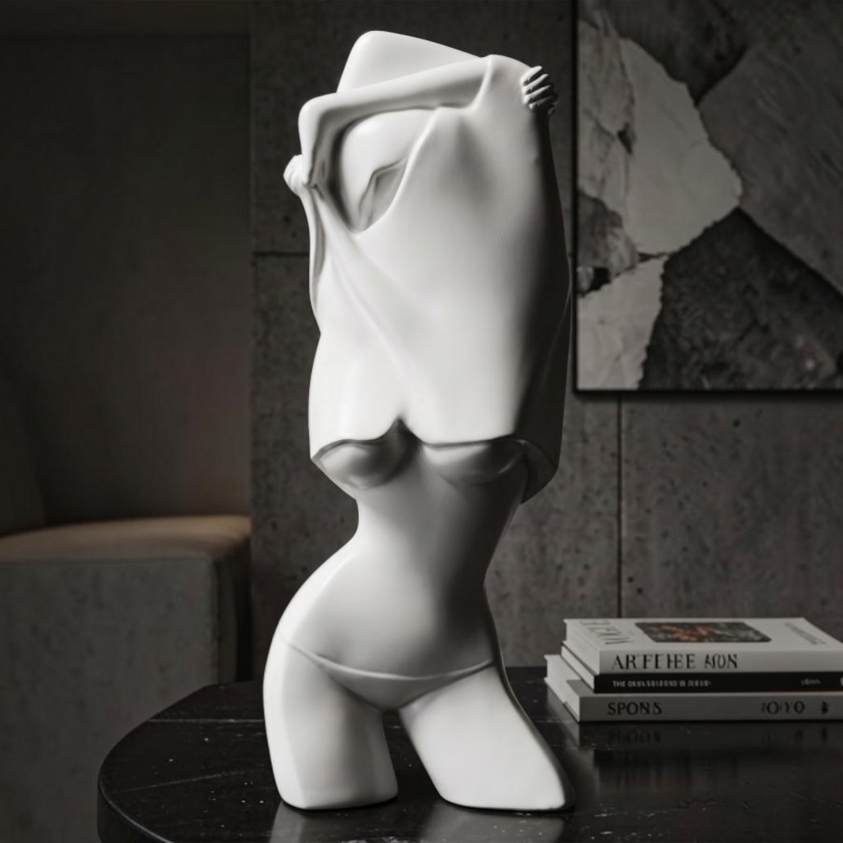 Scultura Figura Femminile Minimal 12,5X7,7X29cm - Ferretti