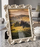 Cornice Floreale Shabby Chic Cm 27,2X2X32 (Misura Interna Cm 20X25)