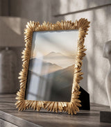 Cornice Elegante Con Foglie Cm 26,7X1,5X32
 (Misura Interna Cm 20X25)