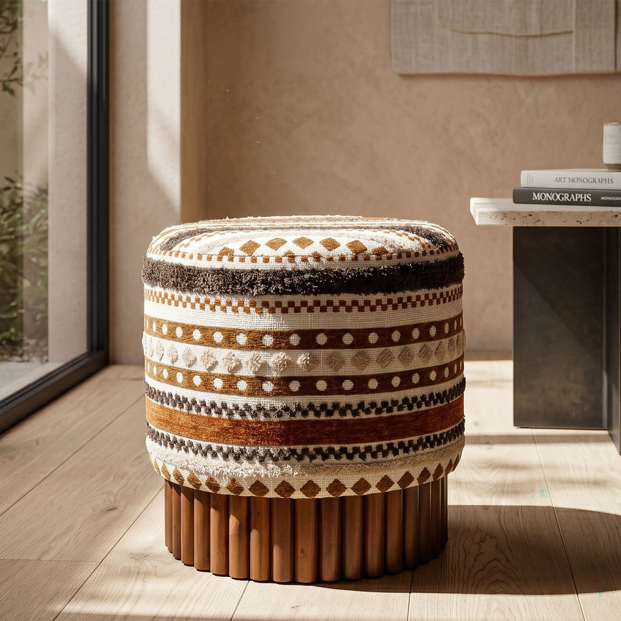 Pouf Etnico Multicolor - Ferretti