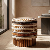 Pouf Etnico Multicolor - Ferretti