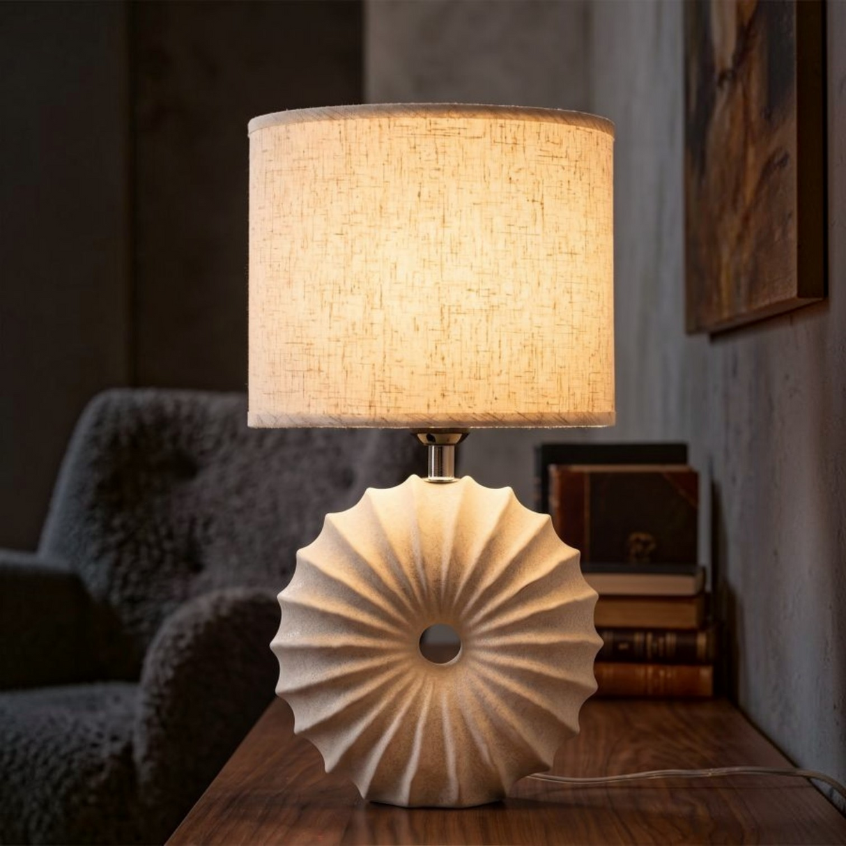 Lampada Da Tavolo Anemone 22X16X40cm - Ferretti