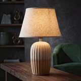 Lampada Da Tavolo Japandi Ø 30X44cm - Ferretti
