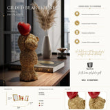 Orsetto Decorativo Con Cuore 9X7X18