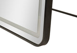 Specchio Da Terra/Muro Rettangolare Con Illuminazione Led 70X170 Cm