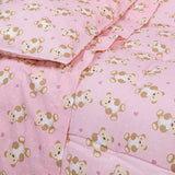 Completo Lenzuola Lettino Orsacchiotti Baby 100% Cotone - Caleffi