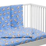 Completo Lenzuola Lettino Orsacchiotti Baby 100% Cotone - Caleffi