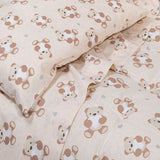 Completo Lenzuola Lettino Orsacchiotti Baby 100% Cotone - Caleffi