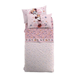 Completo Lenzuola Minnie Love 100% Cotone - Caleffi