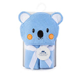 Telo poncho 75X75 cm Koala Azzurro in Cotone - Caleffi
