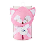 Telo poncho 75X75 cm Fox Rosa in Cotone - Caleffi