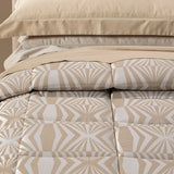 Trapunta Matrimoniale In Raso Jacquard Santal - Caleffi