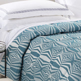 Trapunta Matrimoniale In Raso Jacquard Santal - Caleffi