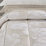 Trapunta Matrimoniale In Raso Jacquard Rosier - Caleffi