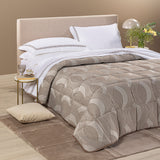 Trapunta Matrimoniale In Raso Jacquard Amber - Caleffi