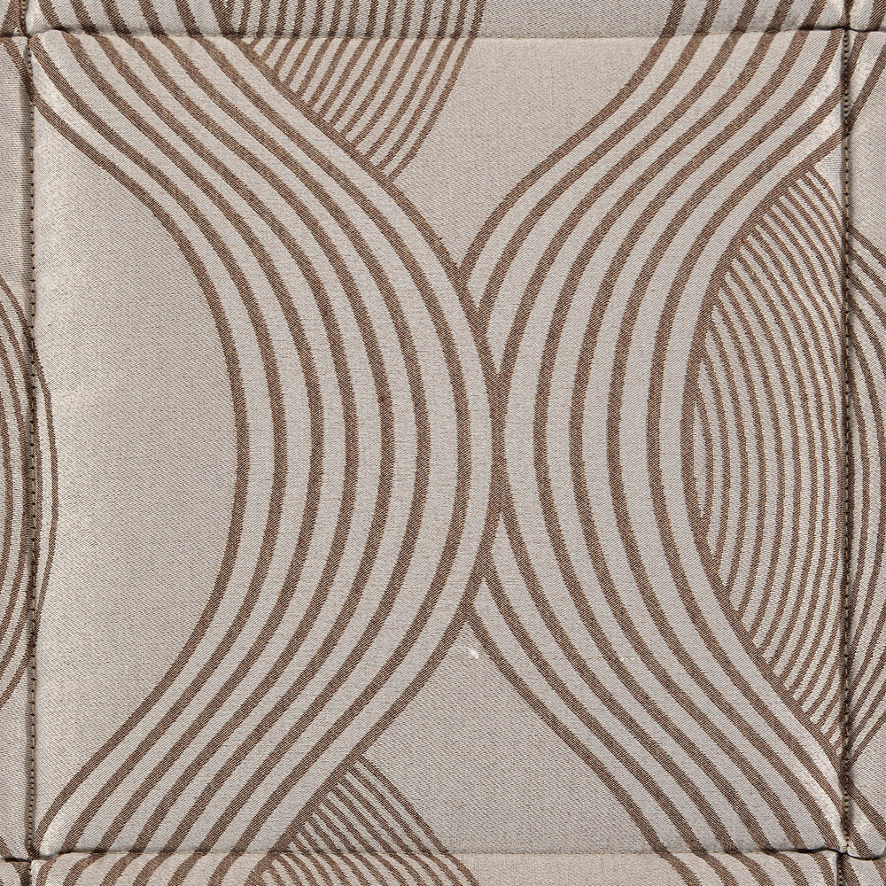 Trapunta Matrimoniale In Raso Jacquard Amber - Caleffi