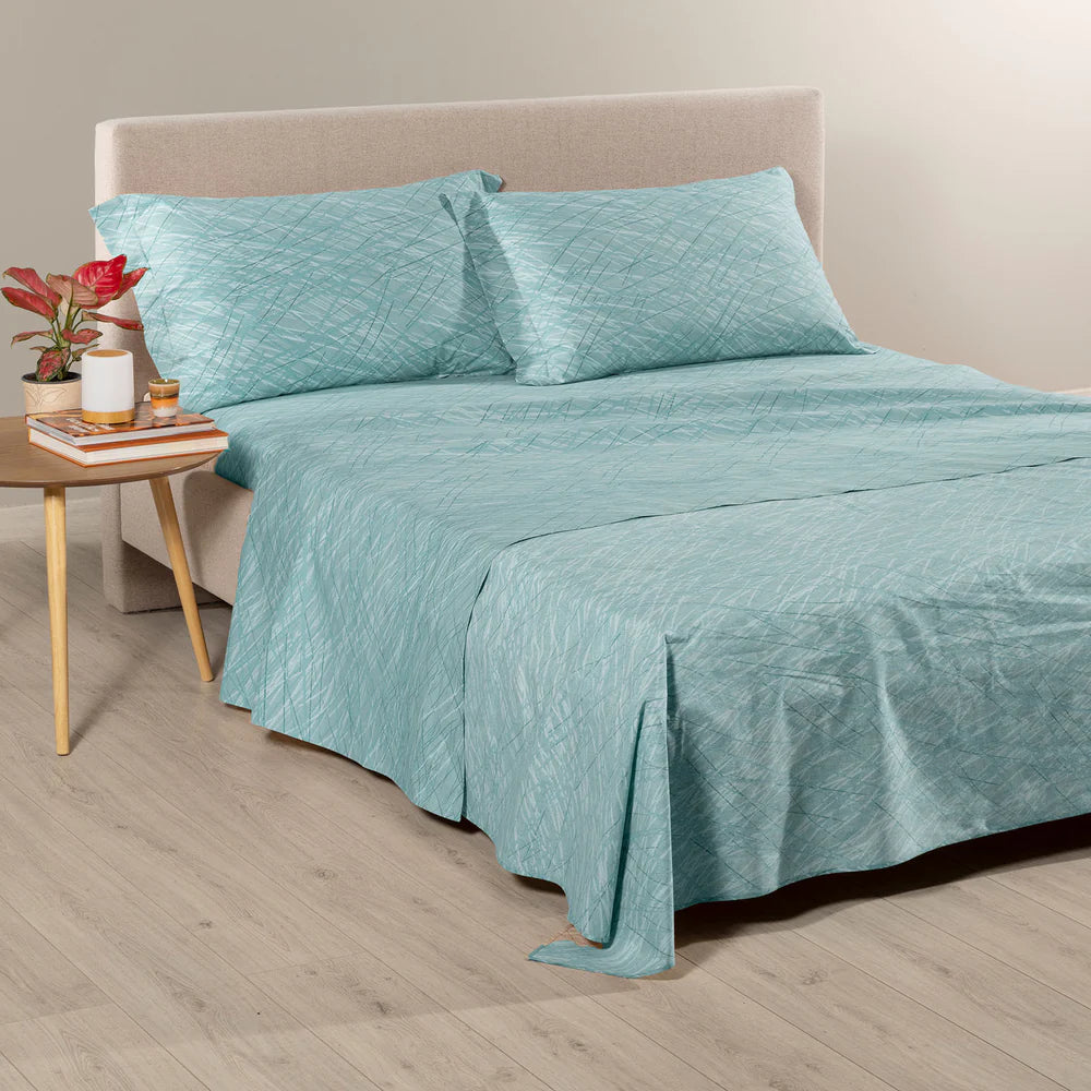 Completo Lenzuola Matrimoniale in Cotone Notting - Caleffi