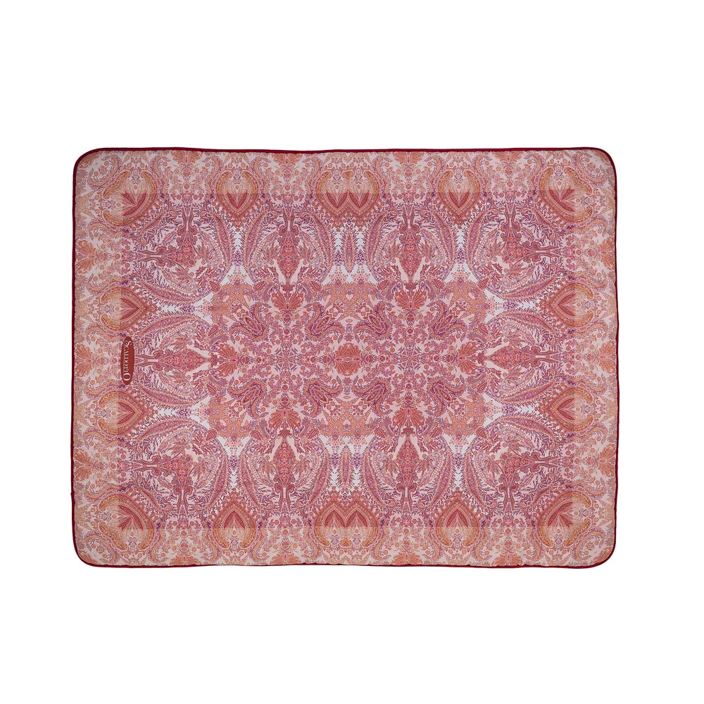 Plaid Scaldotto Imperial In Cotone Pettinato - Caleffi