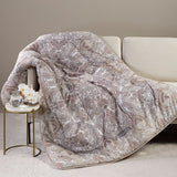 Plaid Scaldotto Imperial In Cotone Pettinato - Caleffi