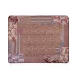 Plaid Scaldotto Panther In Cotone Pettinato - Caleffi