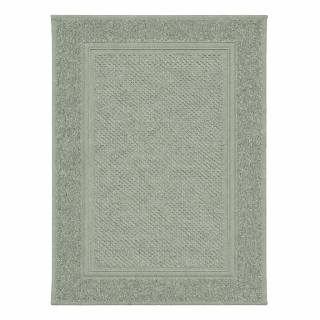 Tappetino Bagno Popcorn Kari in Idrospugna di Cotone 100% 50x80 cm