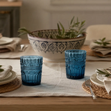 Set 6 Bicchieri/Calici Heritage Blu - Arca