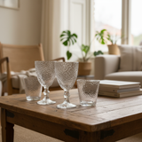 Set 12 Bicchieri Armonia Serie Pura In Vetro by Arca