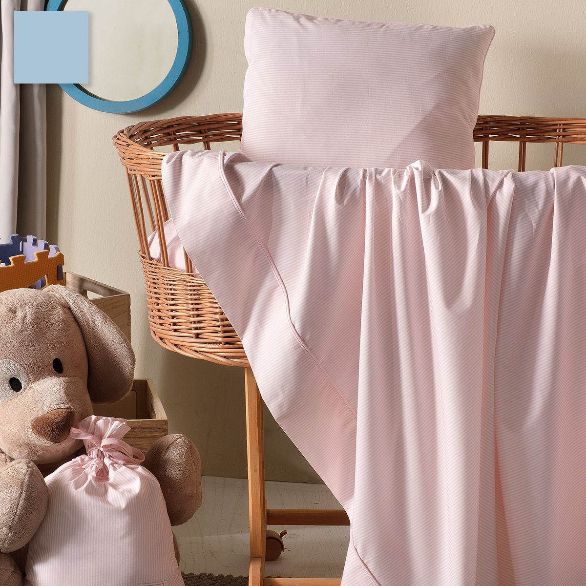 Completo Culla Carrozzino NUNU'- Maestri Cotonieri Baby