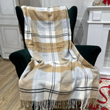 Plaid ENGLAND FRANGE by Casa Anversa (Natale)