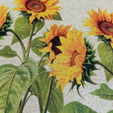 Passatoia Cucina Antiscivolo Girasole Effetto Lino con Fondo Gommato