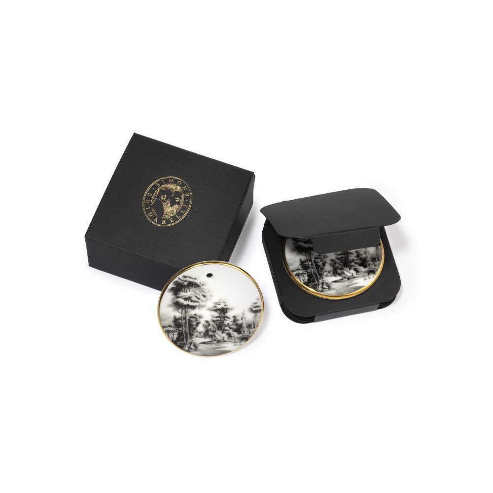 Set 2 Segnaposto Souvenirs De Voyage - Weissestal