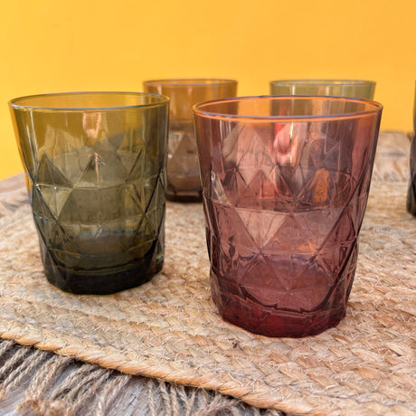 Set 6 Bicchieri MIAMI 2 Colorati in vetro by Cucina & Cottura