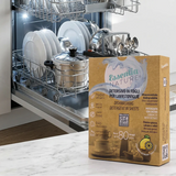 Detersivo Lavastoviglie Ecologico in Fogli Essentia 80 Lavaggi – Ipoallergenico, Vegan, Senza Plastica