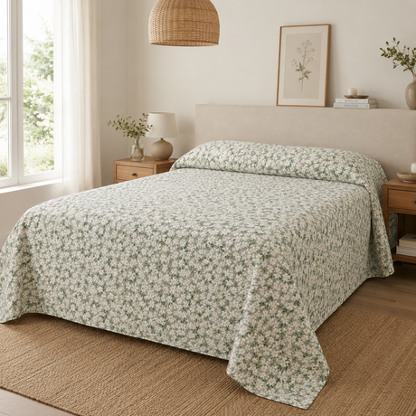Telo Arredo Copritutto Harmony 2 Posti 260x260 in Cotone - BA
