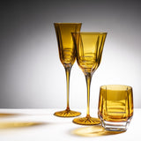 Set 2 Tumbler + Calici + Flute GEM AMBRA - Weissestal