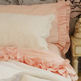 Completo Letto BRIGITTE con Rouches – L’Atelier 17 | Singolo, 1 Piazza e Mezza, Matrimoniale