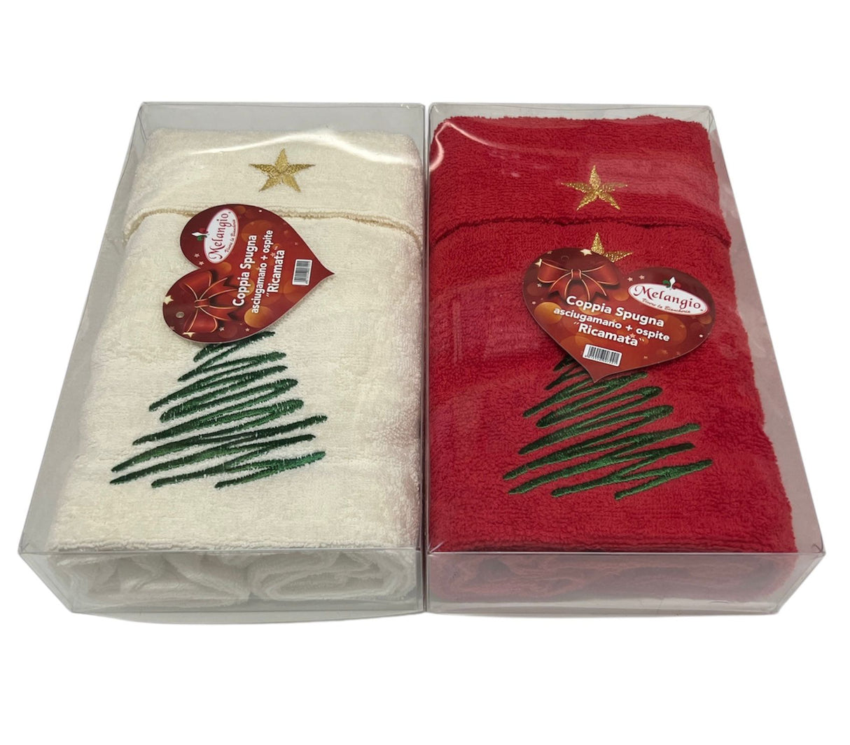 Set Asciugamani 1+1 Christmas tree - Melangio (Natale)