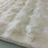 Tappeto Arredo Bubble Rabbit Linea Oro 60x90 Effetto Pelo Raso Morbido