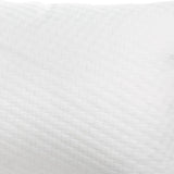 Copricuscino bianco per letto Comfort by Caleffi