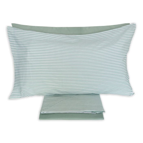 Completo Lenzuola 500 righe matrimoniali - Maestri Cotonieri