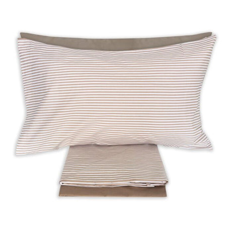 Completo Lenzuola 500 righe matrimoniali - Maestri Cotonieri