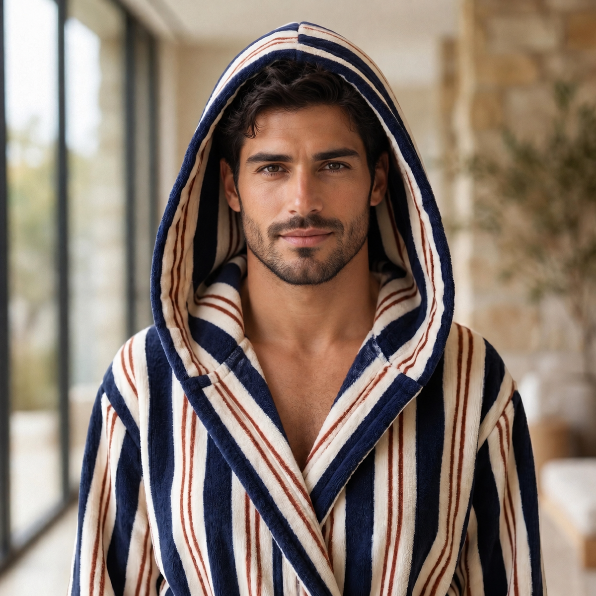 Accappatoio STRIPE - Linea Oro