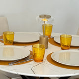 Set 6 Bicchieri HAMMERED In Plastica Acrilica - Arca